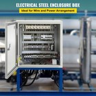 Steel Electrical Box Electrical Enclosure Box 16x16x8   Carbon Steel Ip65