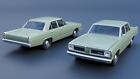 1968 Plymouth Valiant 4 Door Model Kit - 1 24  - 3d Printed