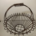 Wrought Iron Basket 13  Victorian French Country Rustic Farmhouse Planter