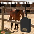 5-pack Large Hanging Hay Feeder Bags     Heavy-duty Oxford Fabric  19 7 x17 7 x6 