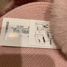 Nwt In Box Steve Madden Pink Knit Hat beanie   Plaid Scarf Set  52 Msrp