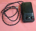 Vintage Singer Sewing Machine Bakelite Button-style Foot Controller  rewired 