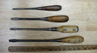 4 Vntg Unbranded Perfect Handle Screwdrivers h d  Smith irwin federal worth exc 