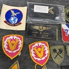 Vintage Lot Assortment Of Us Military Patches