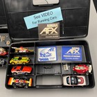 Vintage 1970s Aurora Afx Slot Cars Lot G-plus And Magnatraction W  Cases   Parts