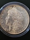 1880-s  1 Morgan Silver Dollar Choice Bu Condition - Beautiful Coin 90  Silver