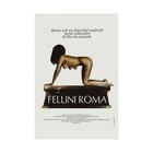 Fellini s Roma 1972 Movie Poster Vintage Italian Cinema Wall Art Unframed 24x36