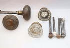 Antique Bronze Copper Brass Victorian Door Knob Lot Retro Vintage Hardware Usa