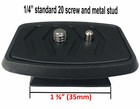 Quick Release Plate For Slik U5500 U6000 U7000 U8000 U9000 Tripods
