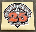 Rare San Francisco Giants Commemorative 25 Year Anniversary Decal 1958-1982