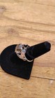 925 Sterling Silver  Vintage Smokey Quartz  Ring Sz 7 25 