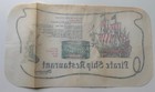 1950 s Disneyland Pirate Ship Restaurant Placemat tray Liner Chicken Of The Sea