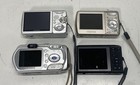 Assorted Compact Digital Camera Lot Of 4