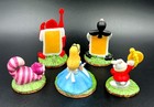 Disney Alice In Wonderland Porcelain Garden Figure Collection Cheshire Cat W box
