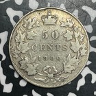 1900 Canada 50 Cents Lot jm9481 Silver 