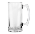 New Large Glass Beer Drinking Sports Mug 26 5 Oz   2 Pack 