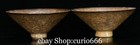 Antique Rare Old Chinese Song Dynasty Guan Kiln Porcelain Wine Tea Bowl Pair Set