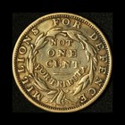 1837 Hard Times Token Millions For Defence Not One Cent For Tribute