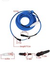 Blue Cable Assy Wswivel Replacement Parts Fit For Dolphin Supreme M4 M5