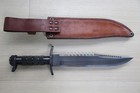 Vintage Imax Master 10  Survival Knife Matte Black  seizo Imai Japan  unused A86