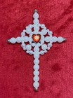 Endless Love Crosses Christmas Ornament Bead Kit 4-1 4  High Makes 5 New