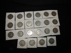 90  Silver Franklin Half Dollars   Walking Liberty Roll Of 22