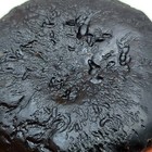 355g Huge Disc Indochinite Tektite 90mm Impact Glass Meteorite Specimen Thailand