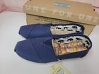 Nwb Toms Womens Classic Canvas Slip-on  Navy  001001b07