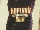 Kaplan s Kola - Soda Pop -soft Drink - Kaplan Cold Drink - Old Glass Bottle Sign