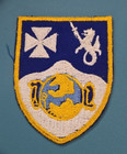 1960s Us Army 23rd Infantry Regiment Patch Insignia-cc Backing-vietnam War Era 