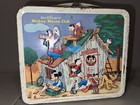 Vintage 1960s Walt Disney Mickey Mouse Club Lunch Box W  Thermos Complete Rare