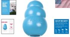 Kong Puppy - Natural Teething Rubber Chew Toy Dogs - Stuffable Dog - Blue Kp4