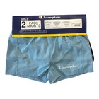 Champion Girl s 2-pack 2 5  Inseam Active Elastic Waist   Drawstring Shorts