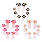 Soft Silicone Toe Separators Flexible Finger Spacer For Manicure Pedicure