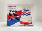 Rule 02 Bilge Pump 1500 Gph 12v Dc Non-automatic 1-1 8  Marine Boat Submersible