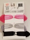 Rising Star Headwraps  Pink Gray And Black