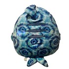 Squishmallow Luther The Shark Soft Blue Plush Stuffed Animal Pillow Toy New