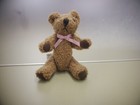 6  Vintage Jointed Teddy Bear Victoria s Garden Stuffed Animal Plush Brown Bear