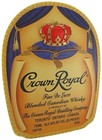 Crown Royal 3d Wood Pub Sign Mirror Label Man Cave Bar Wall Decor Jewel Accents