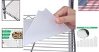 Wire Shelf Liner 14x24 Waterproof Plastic 5 Pack Flat Heavy Duty Shelving Mats
