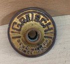 Gretsch Snare Drum Round Badge Part Grommet 60s Vtg Logo Plate Emblem Escucheon