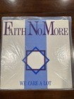 Faith No More We Care A Lot Album Promo Poster W  Vinyl Album 1985   Cassette 