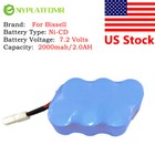 Battery For Bissell 2880 Series 2000mah Nicd Perfect Sweep Turbo Cordless Vacuum