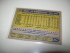 1987 Topps Billy Jo Robidoux Autograph Signed Auto  401 Milwaukee Brewers