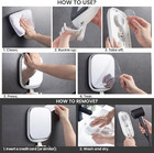 Shower Mirror Fogless For Shaving  Anti Fog Shaving Mirror With Razor Holder    