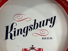 Sharp   Kingsbury   13  Metal Beer Tray Kingsbury Sheboygan Wis   1940   s