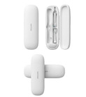 Philips Sonicare Electric Toothbrush Travel Case White Hard Shell 2 Pack Oem