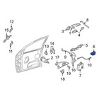 Genuine Ford Interior Door Handle 6s4z-5422601-b