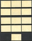 Cayman Islands 1950 British Kgvi Set Sg  135-147 Mint T252