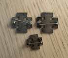 World War Two Canadian Women Auxiliary Corps 3 Pins 